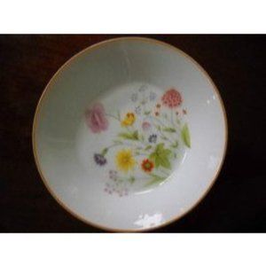 2 Stratford Mikasa Nita Design L9008 Summer Melody 5.5" Bowls Flowers